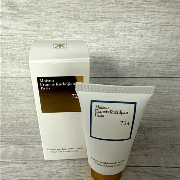 Maison Francis Kurkdjian 724 Hand Cream in White and Gold NIB - Picture 2 of 4